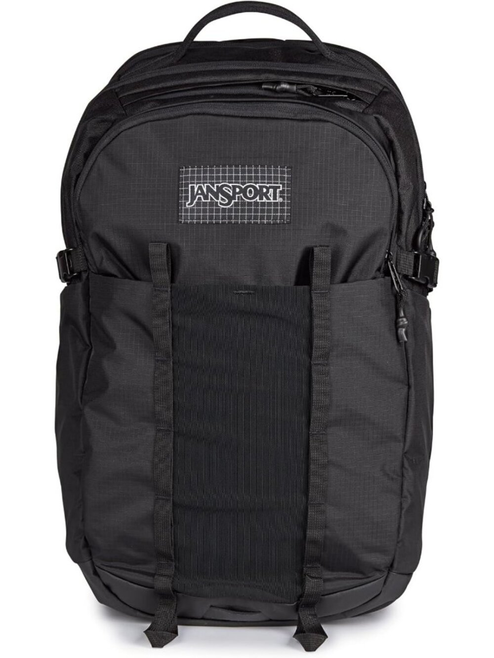 Versatile 34L Travel Backpack - Stylish Black All-Around Pack for Adventures